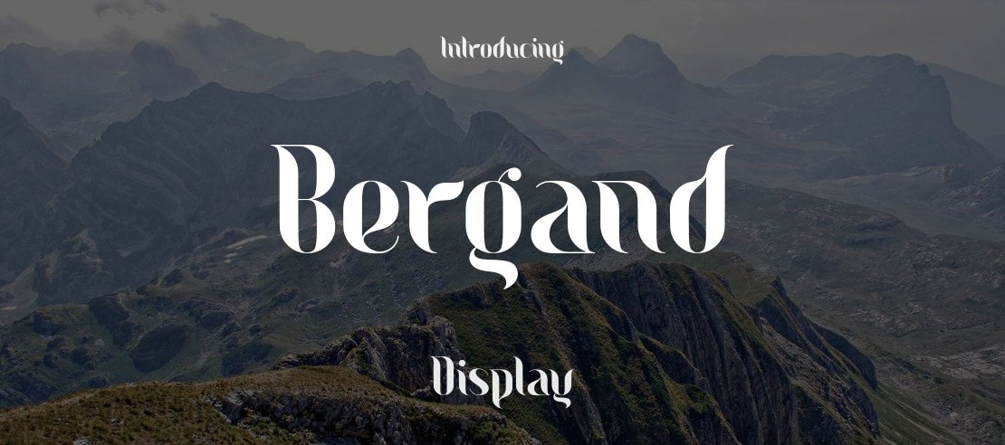 Bergand Font