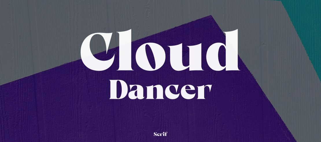 Cloud Dancer Font