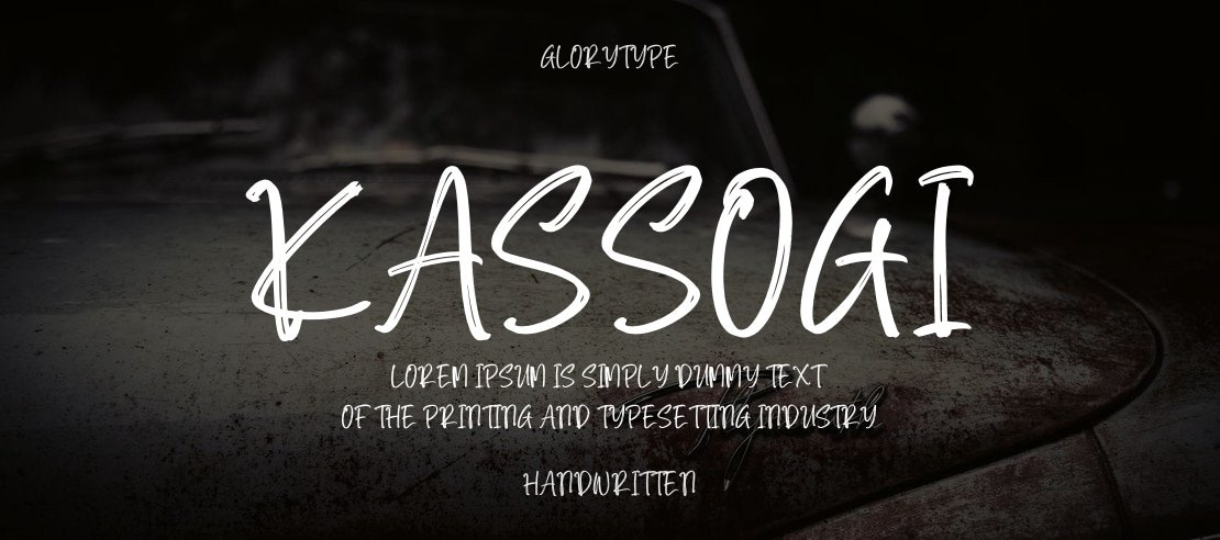 Kassogi Font
