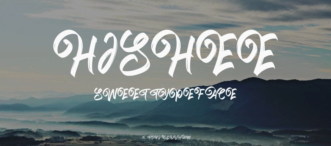 Hishee Sweet Font