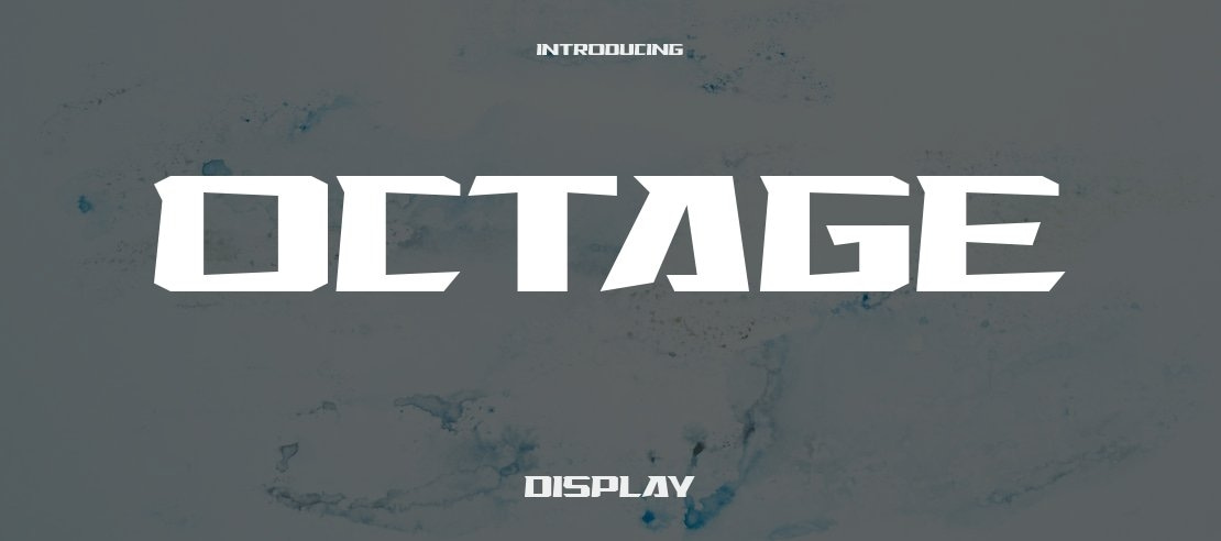 Octage Font