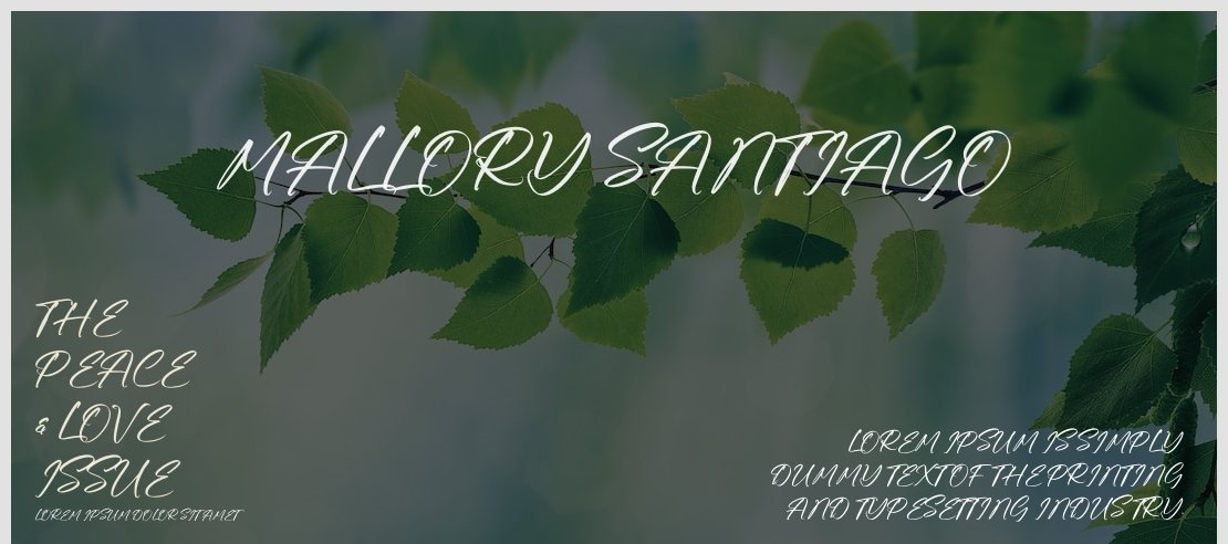 Mallory Santiago Font