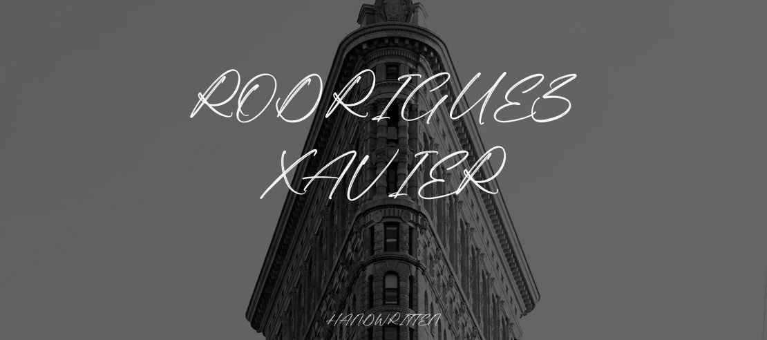 Rodriguez Xavier Font