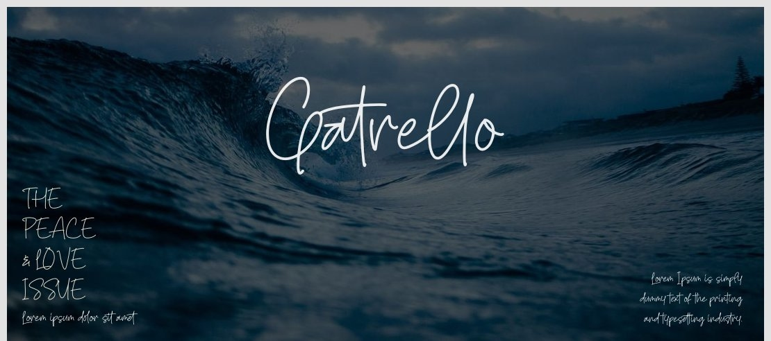 Gatrello Font