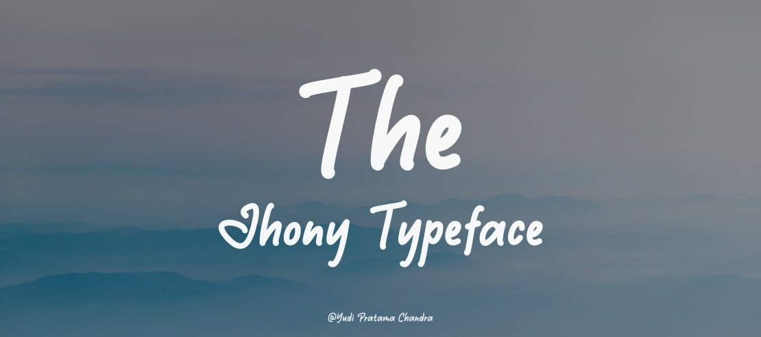 The Jhony Font