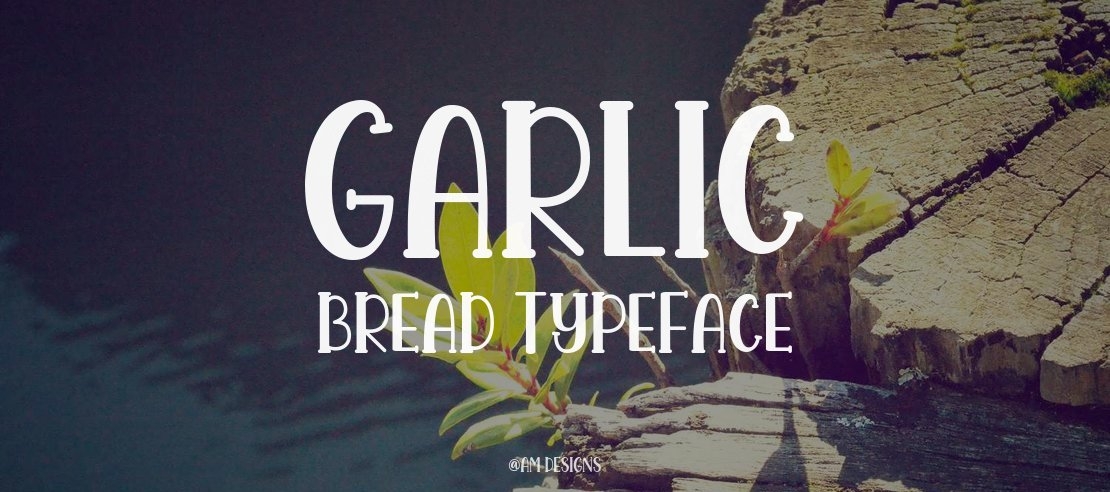 Garlic Bread Font