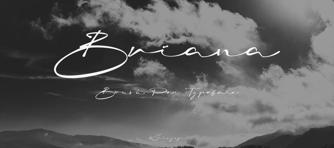 Briana Brush Pen Font Family