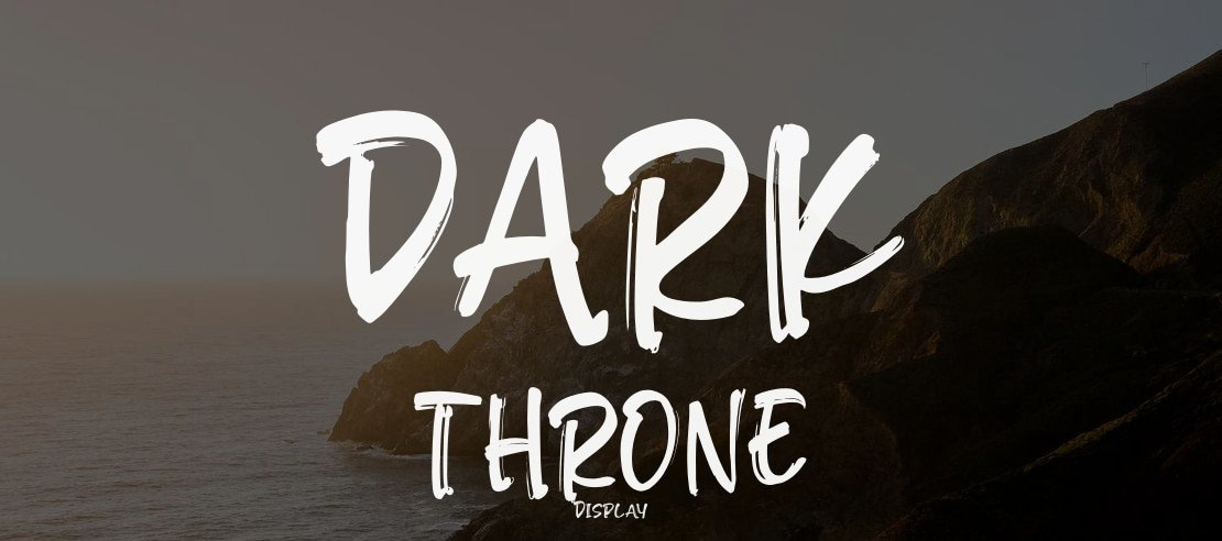 DARK THRONE Font