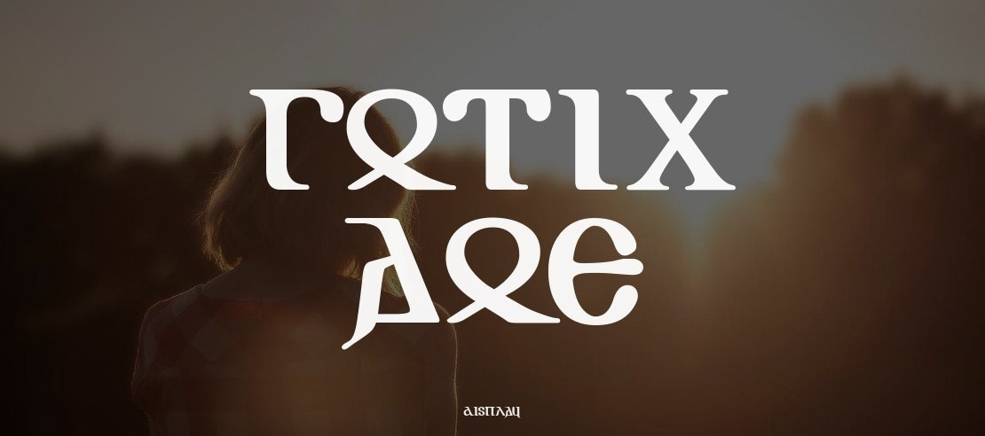 Gotic AOE Font