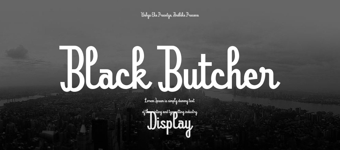 Black Butcher Font