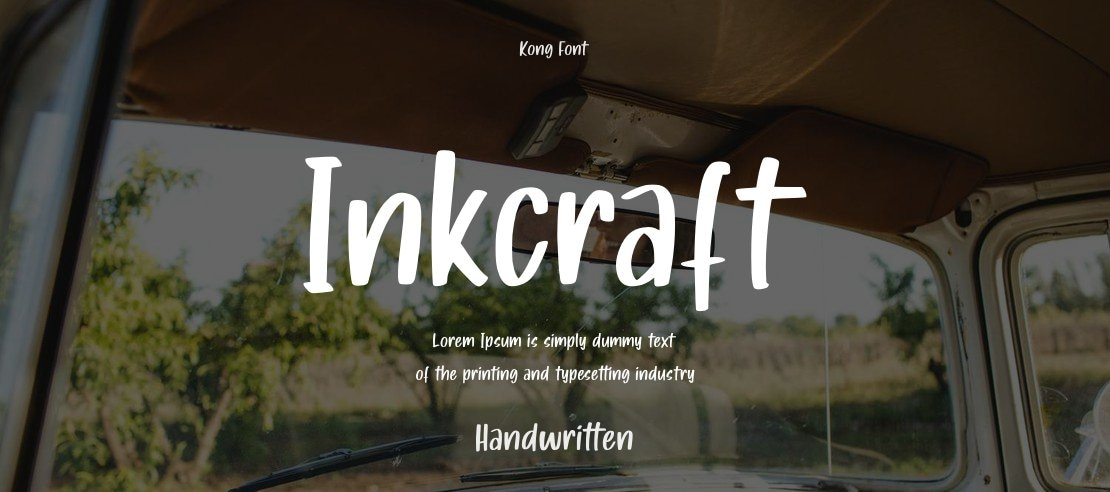 Inkcraft Font