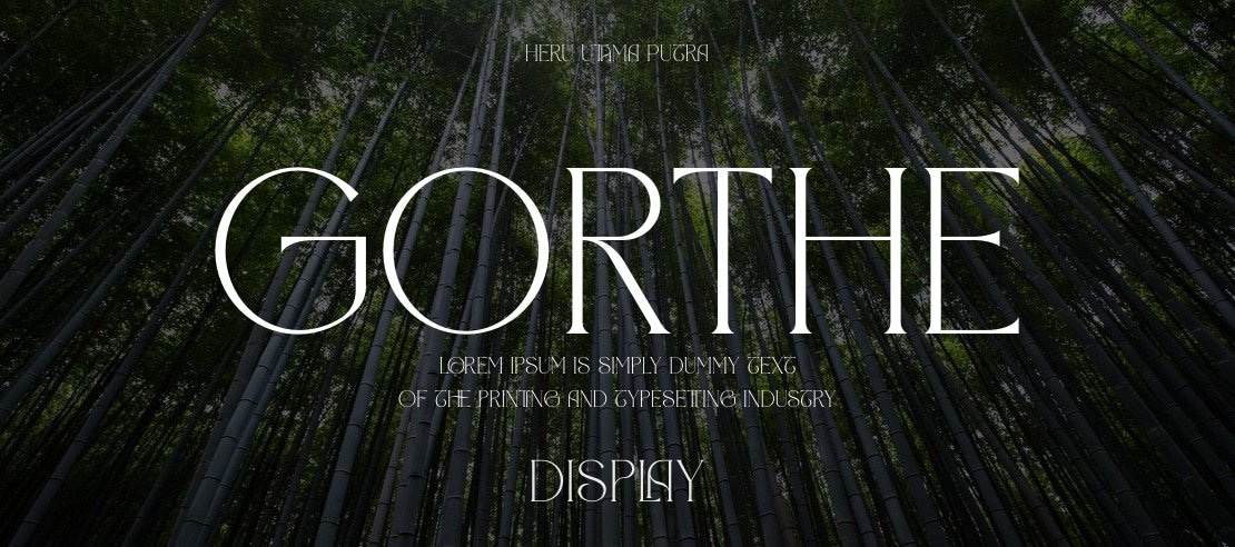 GORTHE Font