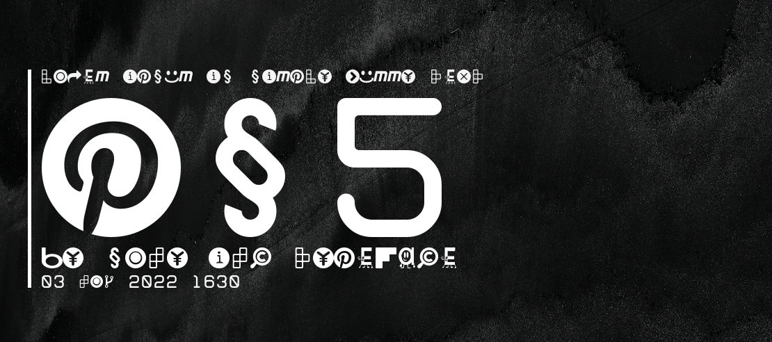 PS5 BY SONY INC Font