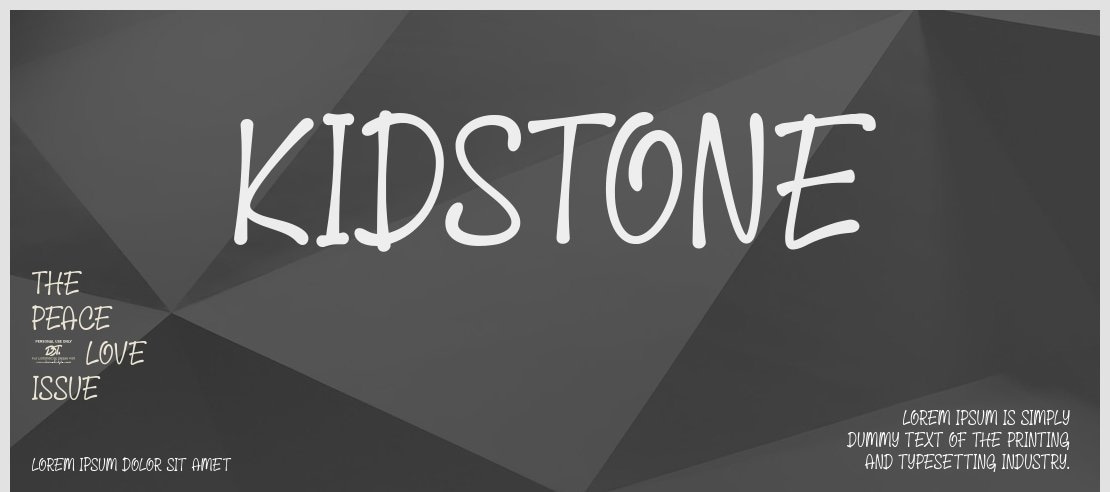 Kidstone Font