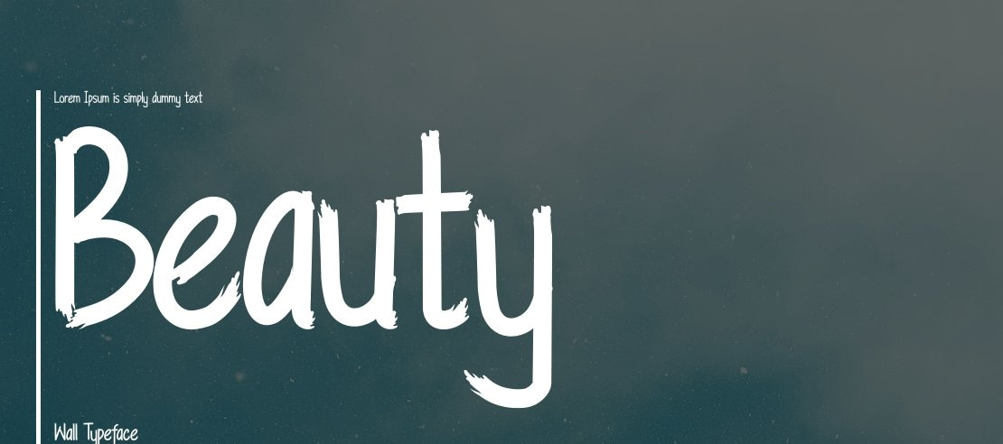 Beauty Wall Font