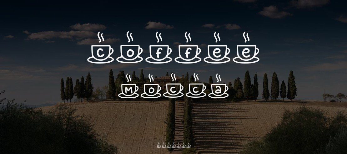 Coffee Mocca Font