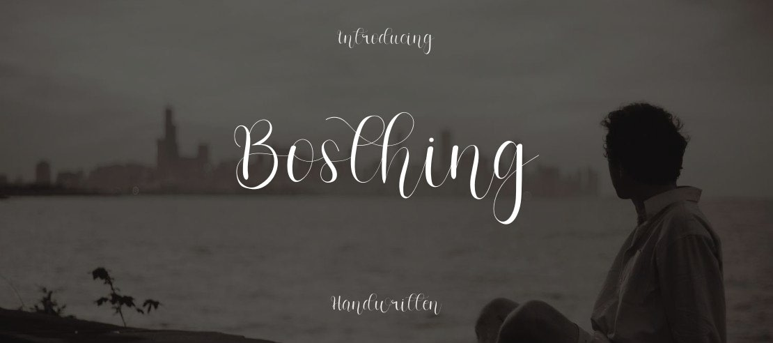 Bosthing Font