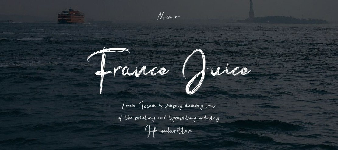 France Juice Font