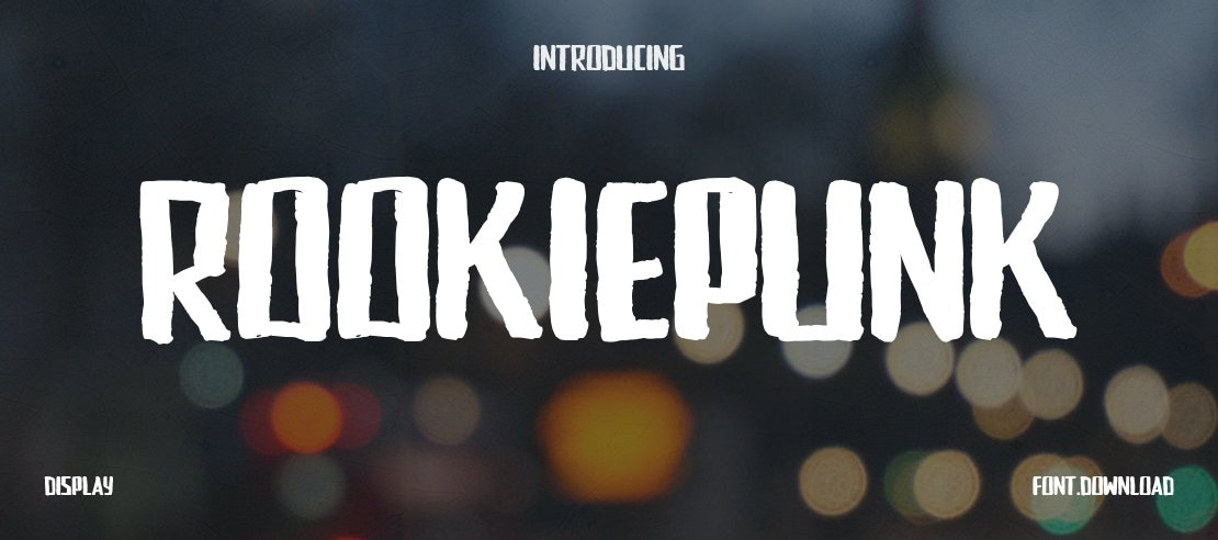 RookiePunk Font