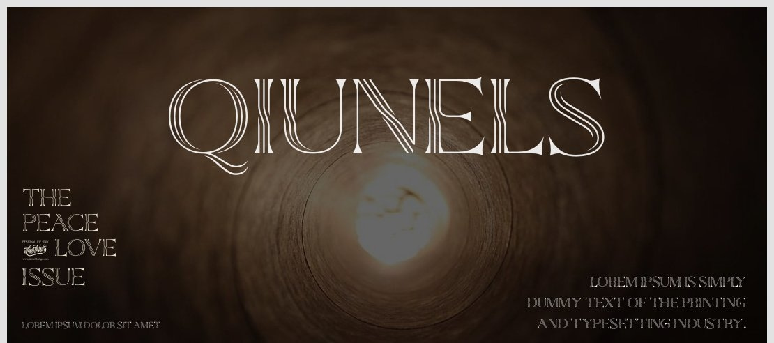 Qiunels Font