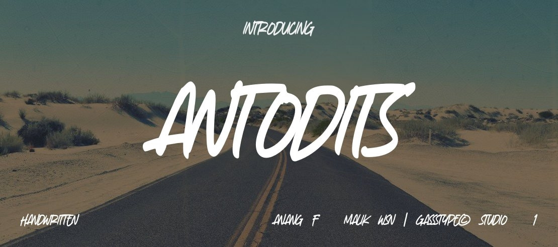 Antodits Font