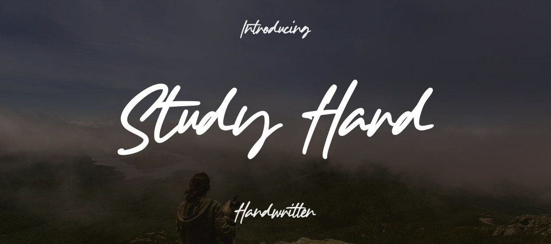 Study Hard Font