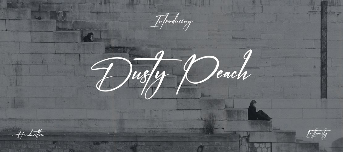 Dusty Peach Font