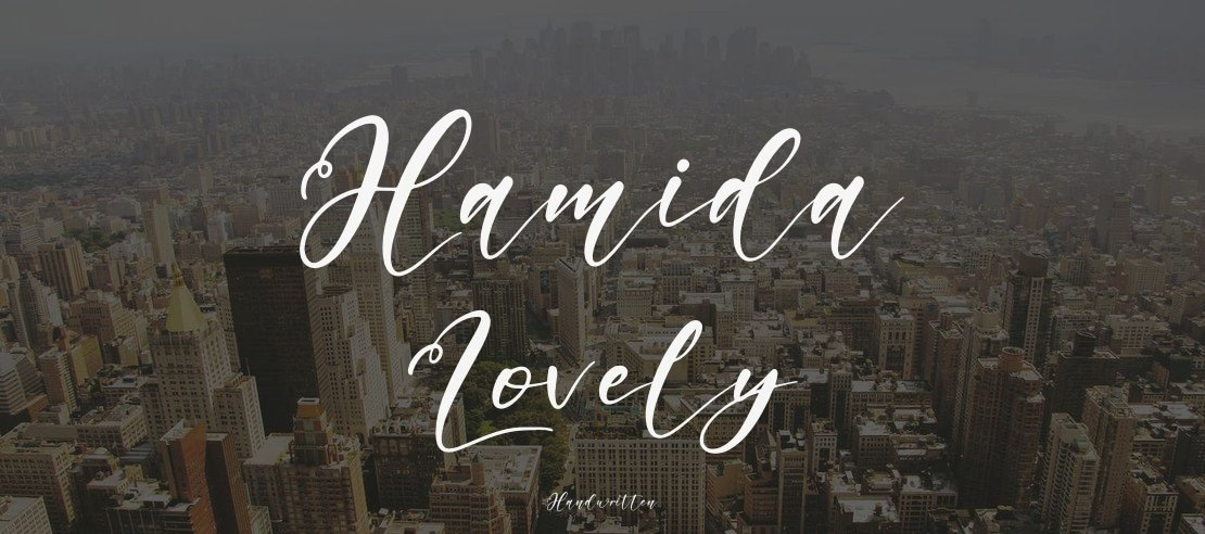 Hamida Lovely Font