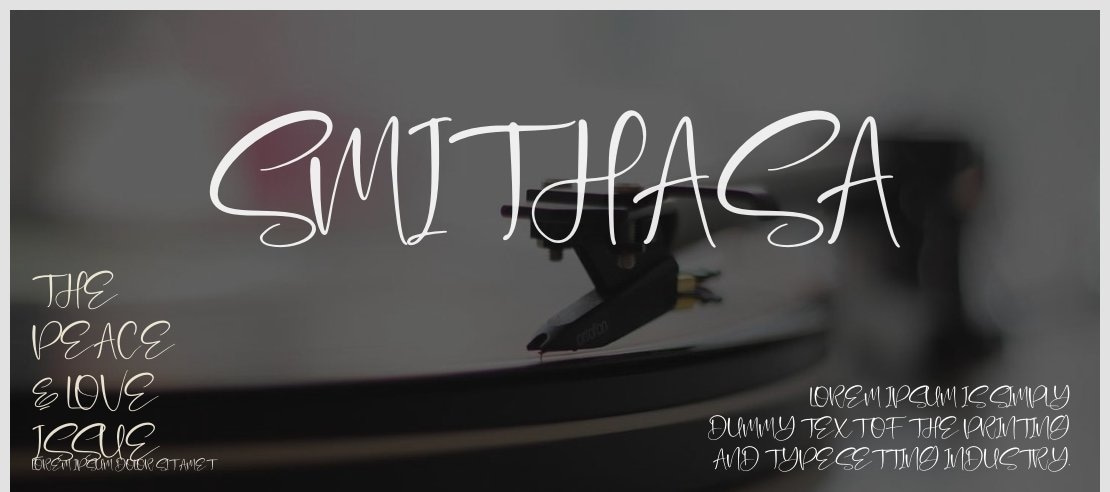 Smithasa Font