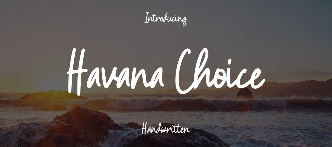 Havana Choice Font