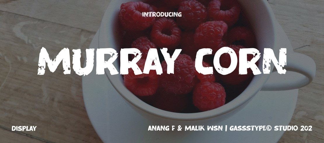 Murray Corn Font