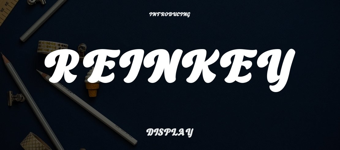 Reinkey Font