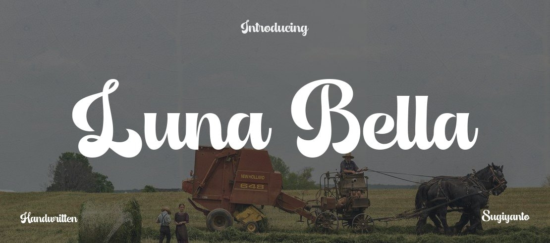 Luna Bella Font