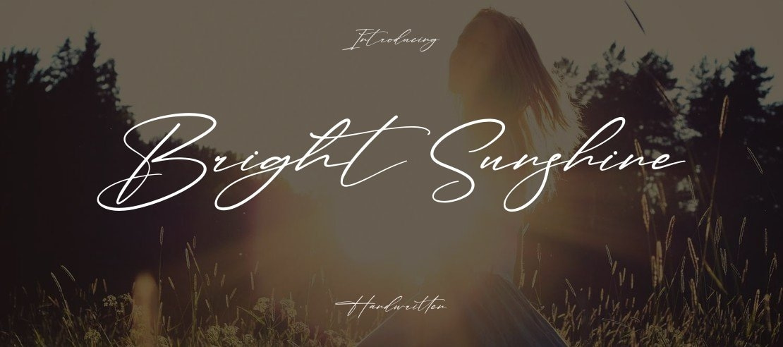 Bright Sunshine Font