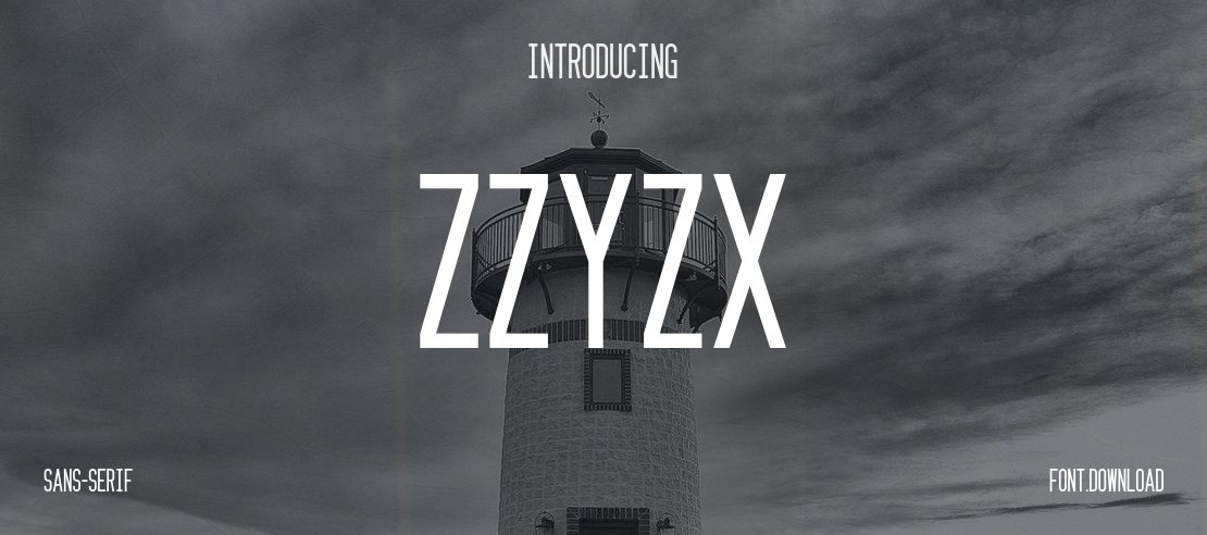 Zzyzx Font