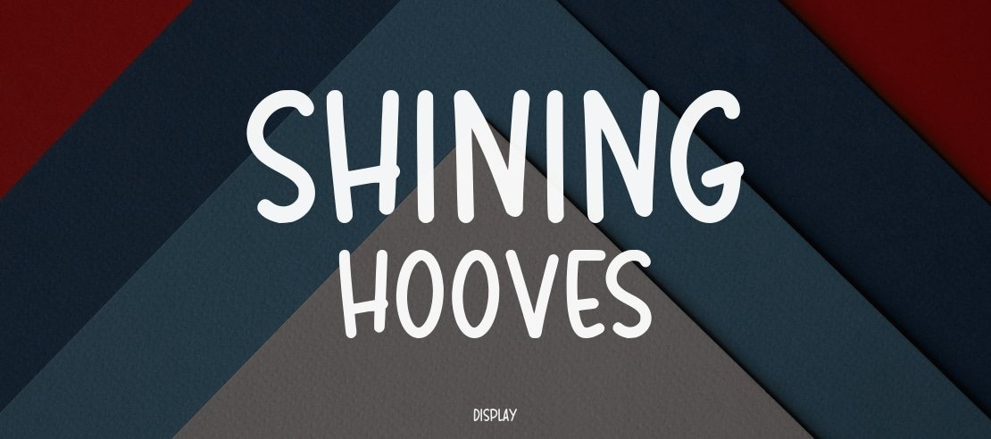 Shining Hooves Font