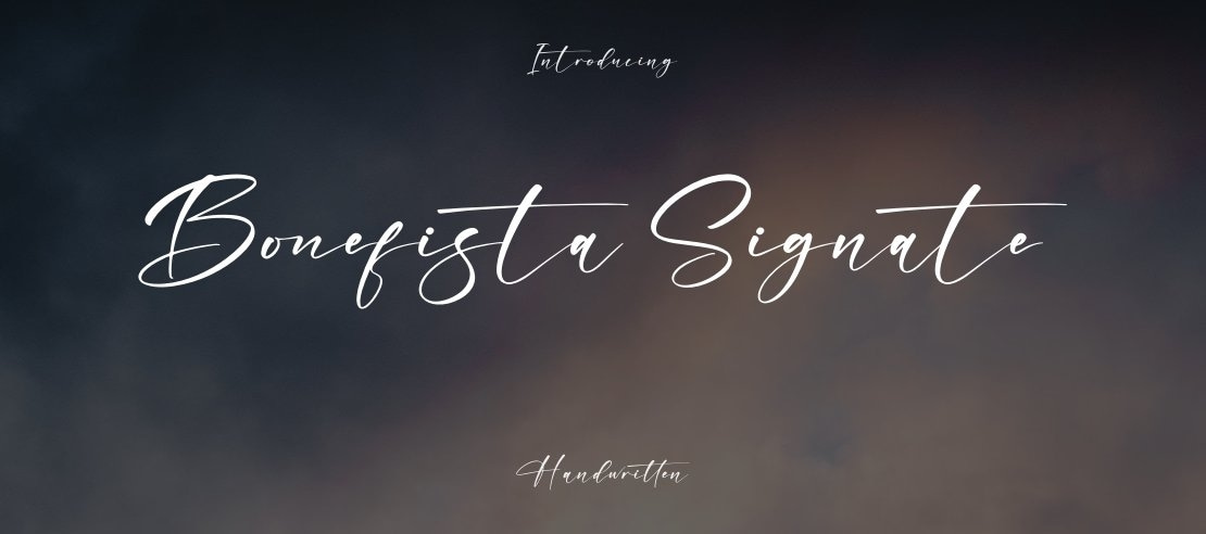 Bonefista Signate Font