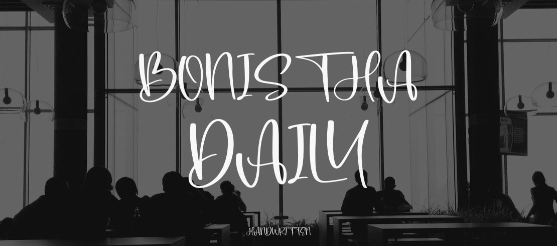 Bonistha Daily Font