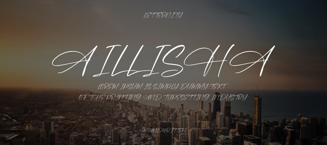 Aillisha Font