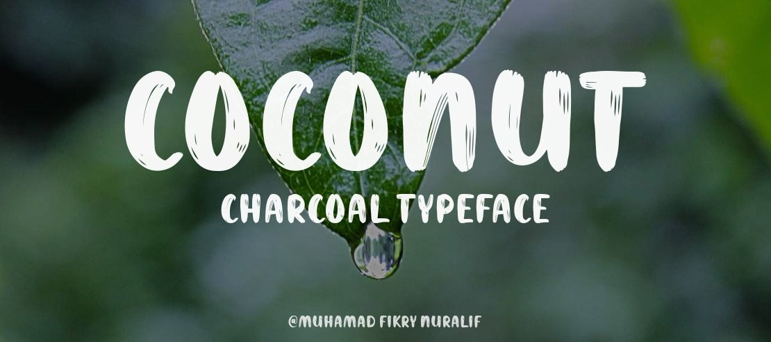 Coconut Charcoal Font