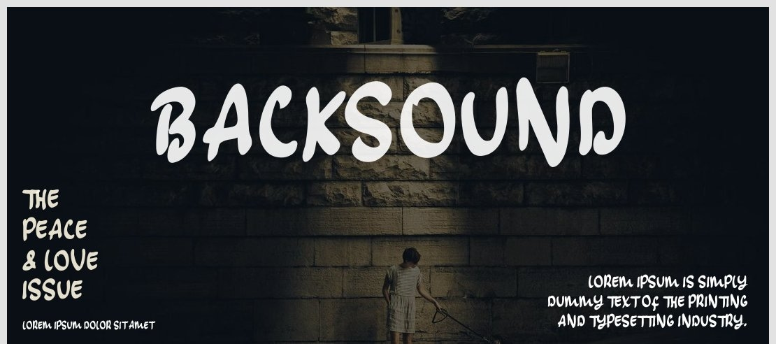 Backsound Font