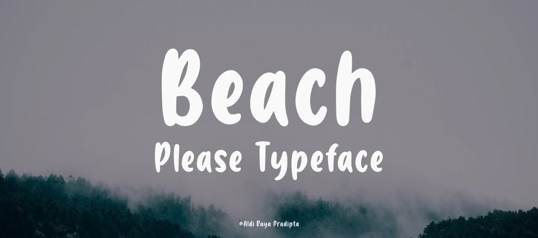 Beach Please Font