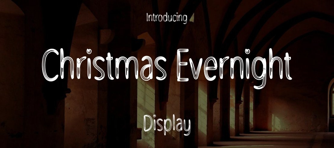 Christmas Evernight Font