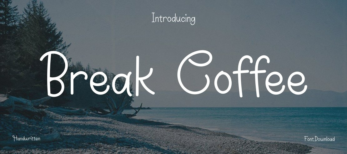 Break Coffee Font