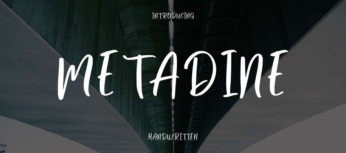 metadine Font