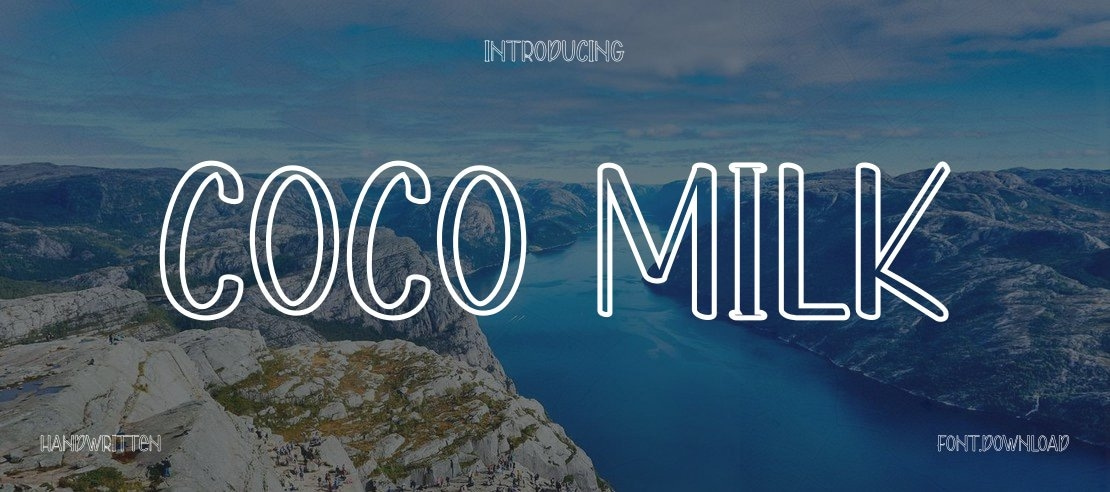 COCO MiLk Font