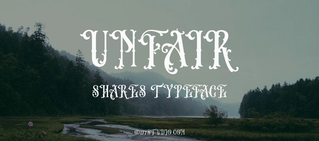 Unfair Shares Font