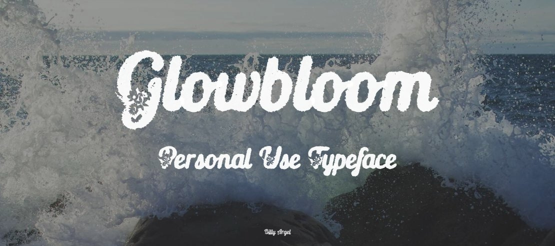 Glowbloom Personal Use Font