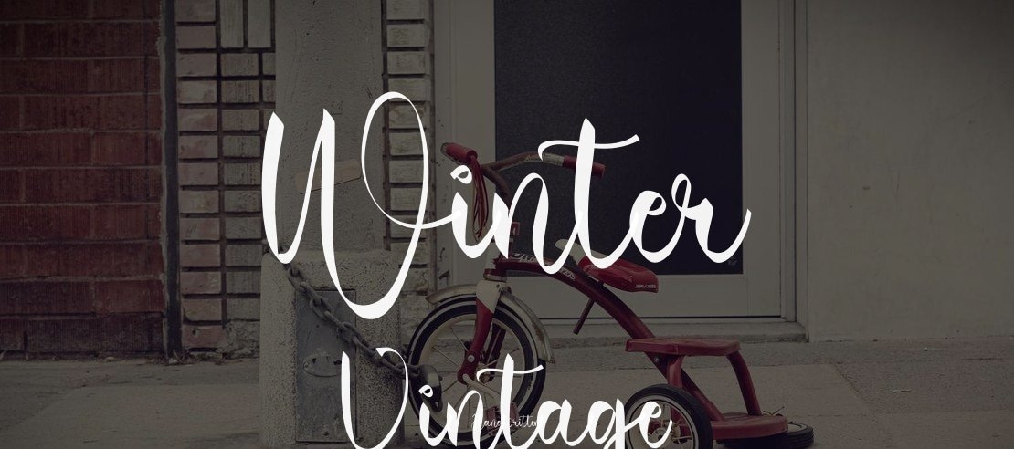 Winter Vintage Font