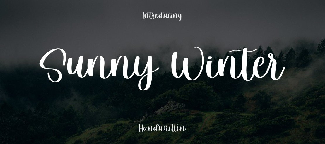 Sunny Winter Font